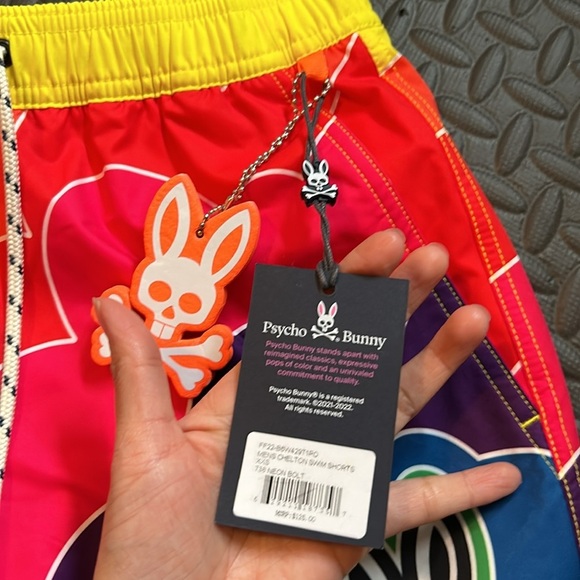 PSYCHO BUNNY Chelton Swim Trunks Size XXS - Picture 16 of 16